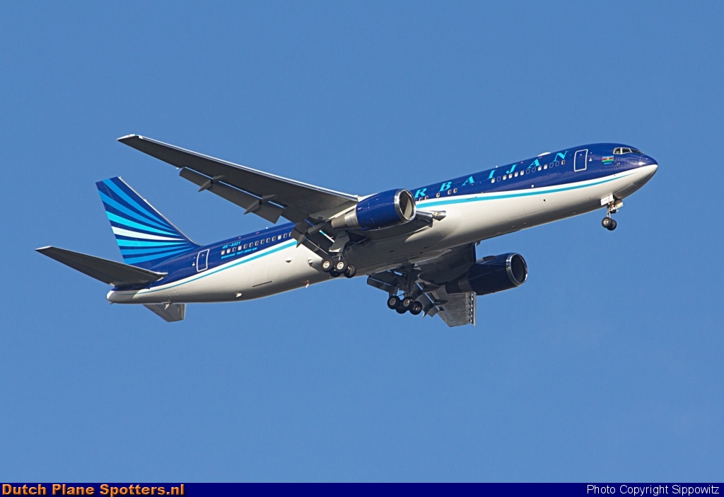 4K-AI01 Boeing 767-300 AZAL Azerbaijan Airlines by Sippowitz