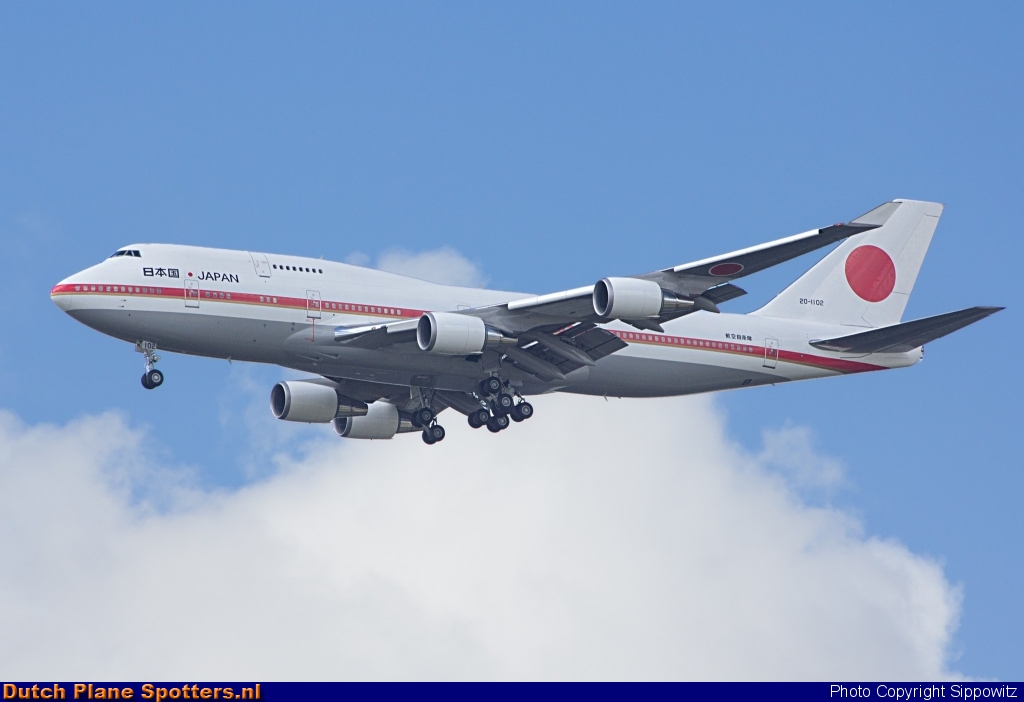 20-1102 Boeing 747-400 Japan - Government by Sippowitz