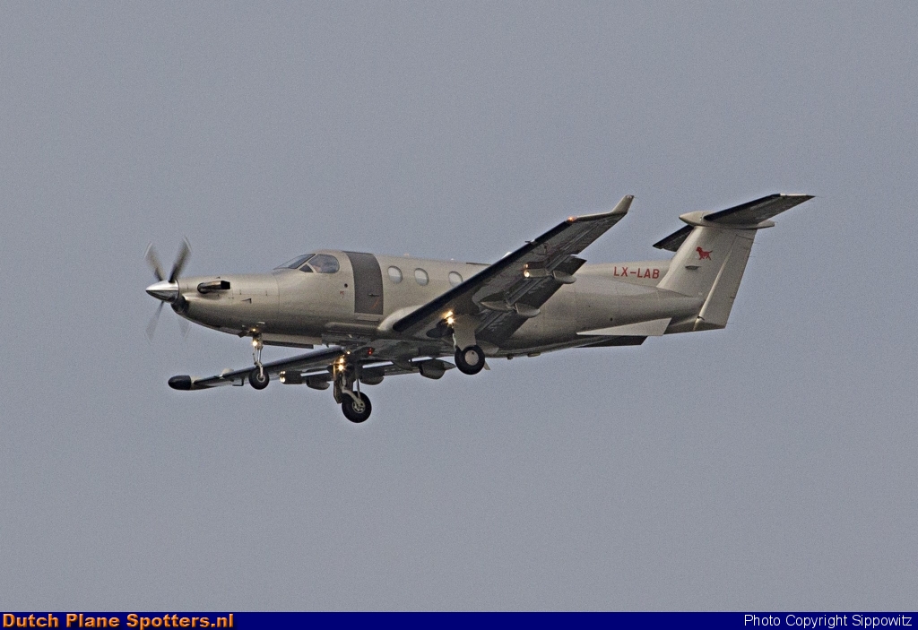 LX-LAB Pilatus PC-12 Jetfly Aviation by Sippowitz