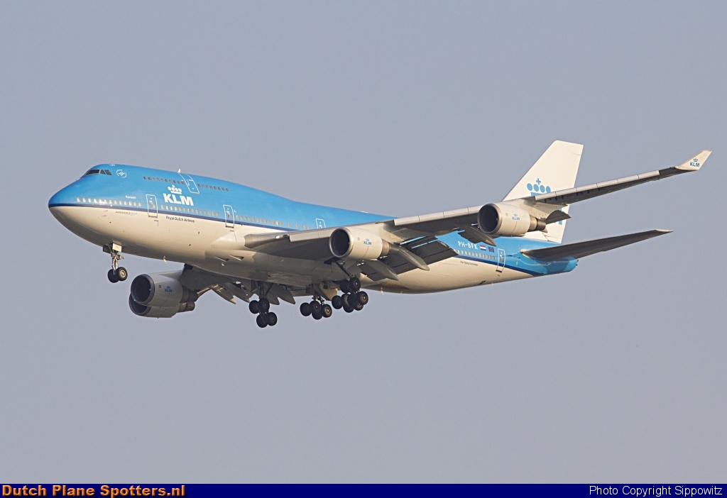 PH-BFK Boeing 747-400 KLM Royal Dutch Airlines by Sippowitz