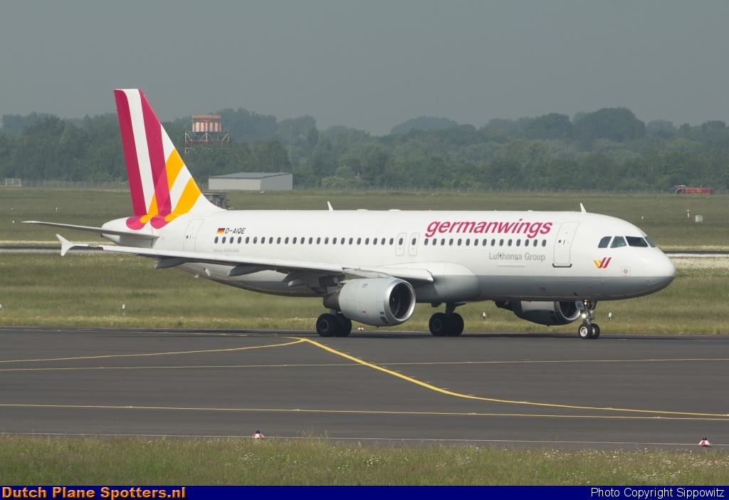 D-AIQE Airbus A320 Germanwings by Sippowitz