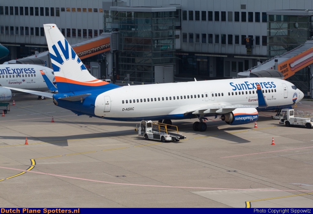 D-ASXC Boeing 737-800 SunExpress Germany by Sippowitz