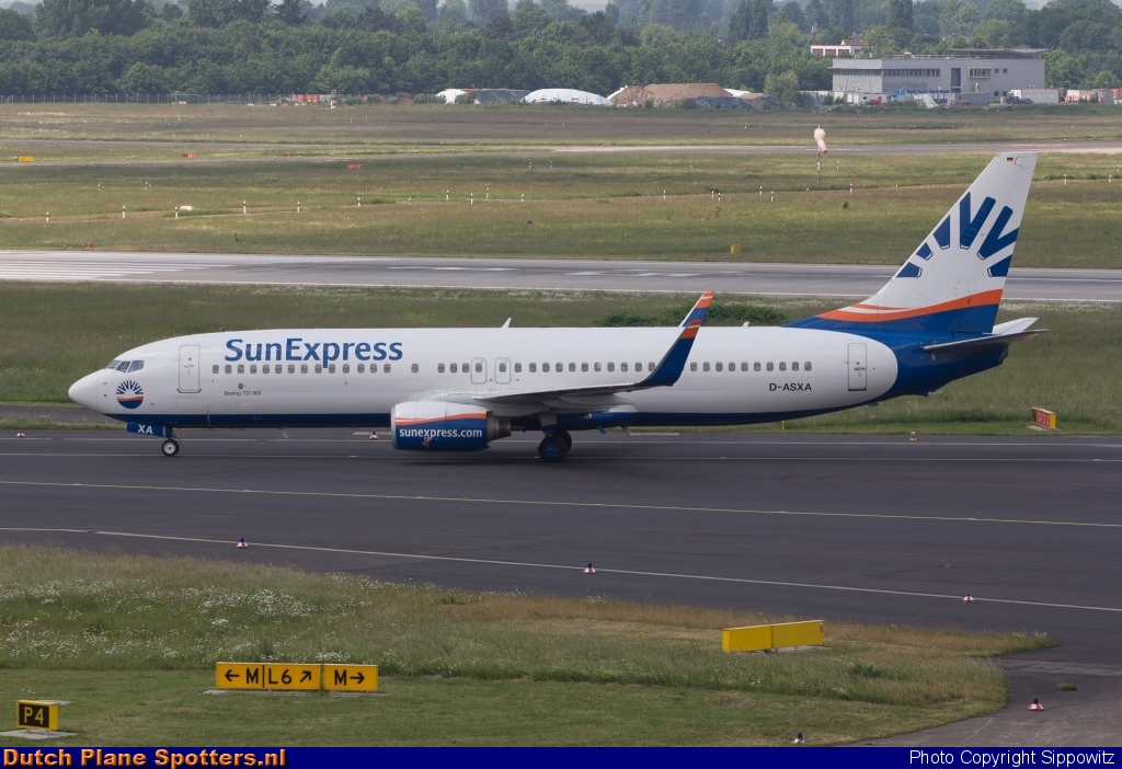 D-ASXA Boeing 737-800 SunExpress Germany by Sippowitz