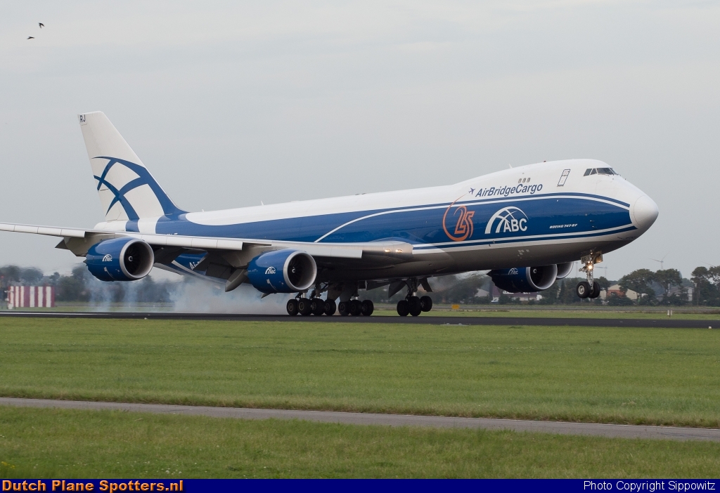 VQ-BRJ Boeing 747-8 AirBridgeCargo by Sippowitz