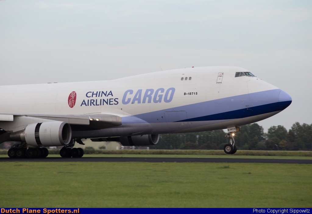 B-18715 Boeing 747-400 China Airlines Cargo by Sippowitz