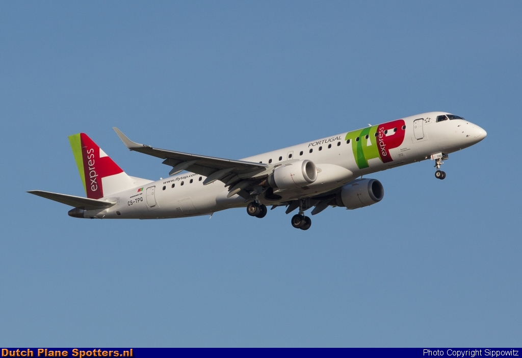 CS-TPQ Embraer 190 PGA Portugalia Airlines (TAP Express) by Sippowitz