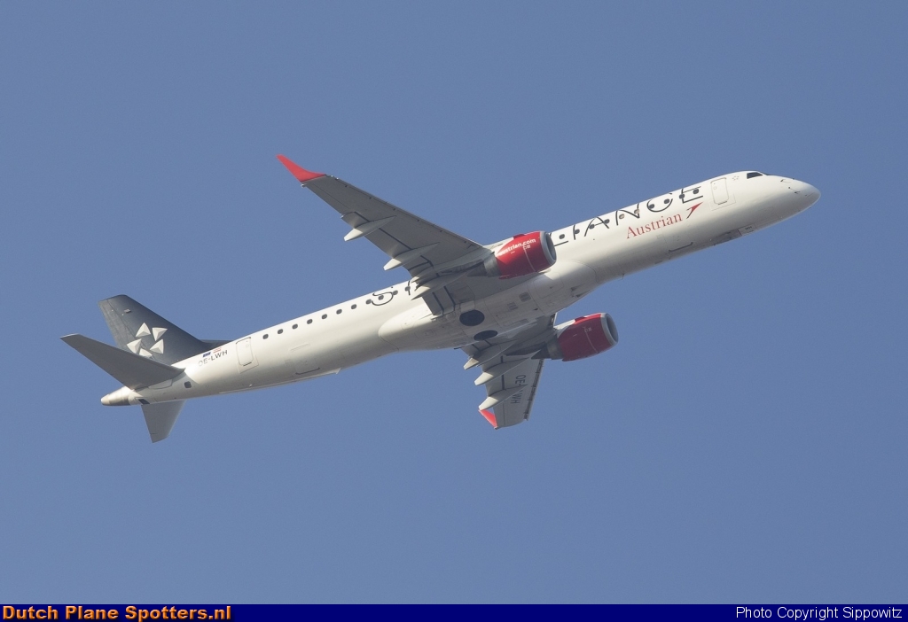 OE-LWH Embraer 195 Austrian Airlines by Sippowitz