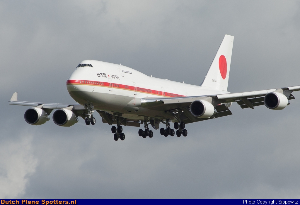20-1101 Boeing 747-400 Japan - Government by Sippowitz