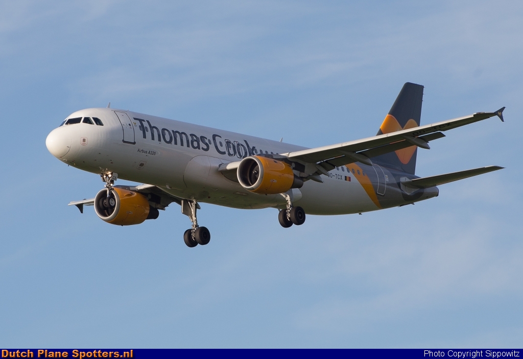 OO-TCX Airbus A320 Thomas Cook by Sippowitz