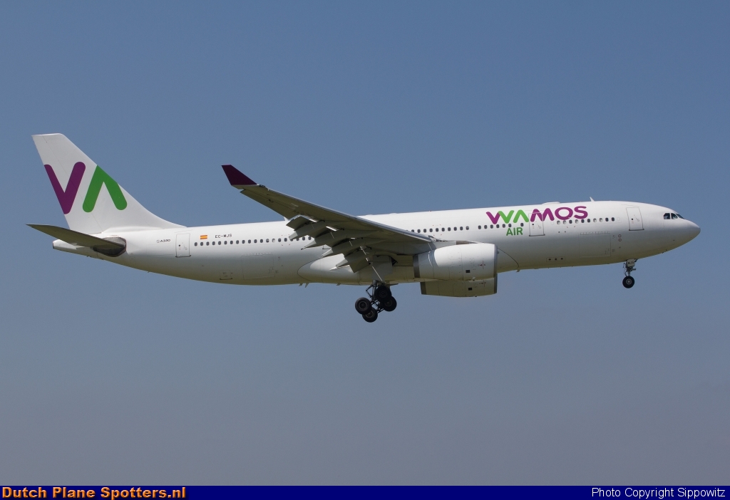 EC-MJS Airbus A330-200 Wamos Air by Sippowitz