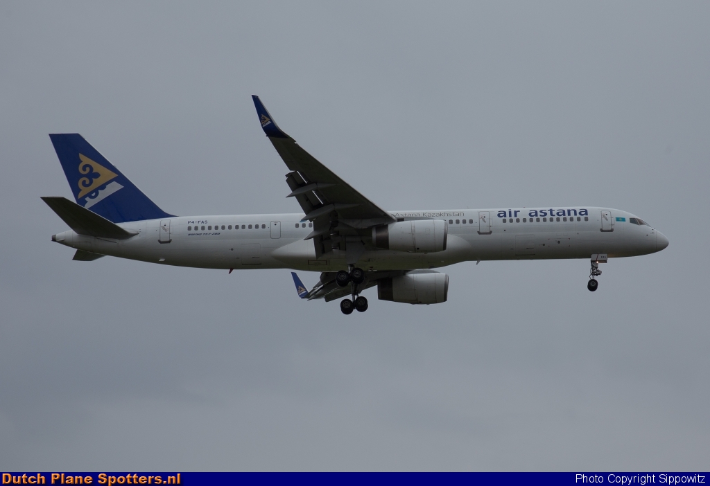 P4-FAS Boeing 757-200 Air Astana by Sippowitz
