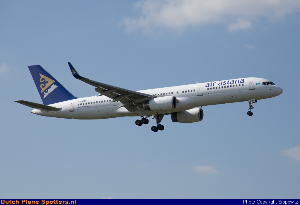 P4-MAS Boeing 757-200 Air Astana by Sippowitz
