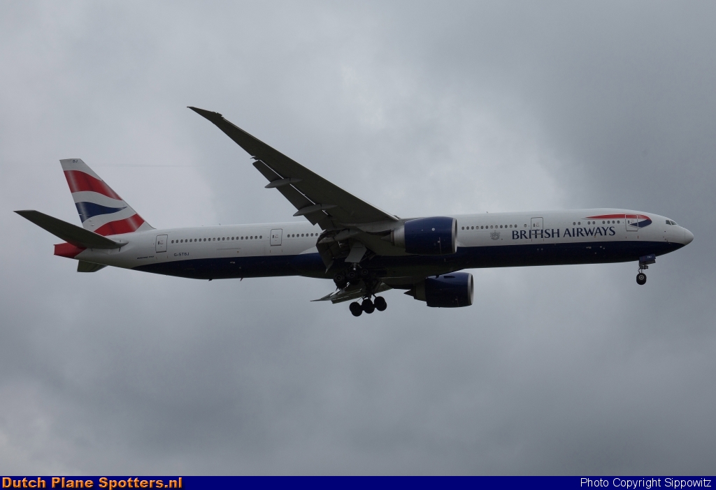 G-STBJ Boeing 777-300 British Airways by Sippowitz