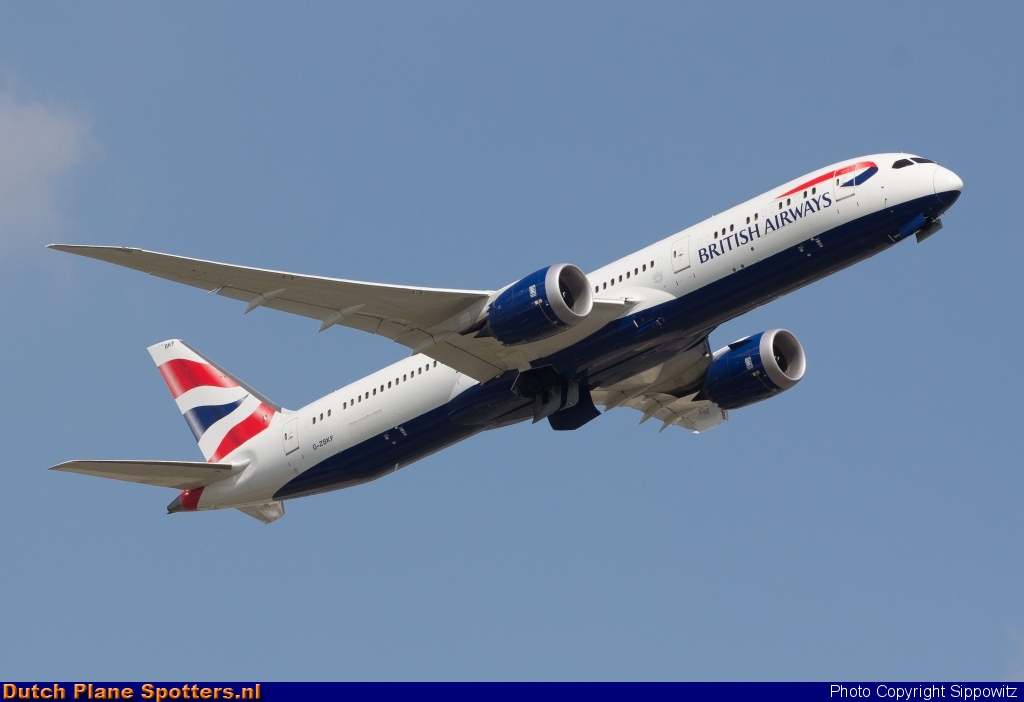 G-ZBKF Boeing 787-9 Dreamliner British Airways by Sippowitz