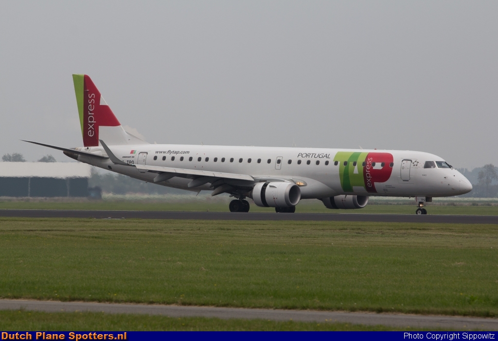 CS-TPQ Embraer 190 PGA Portugalia Airlines (TAP Express) by Sippowitz
