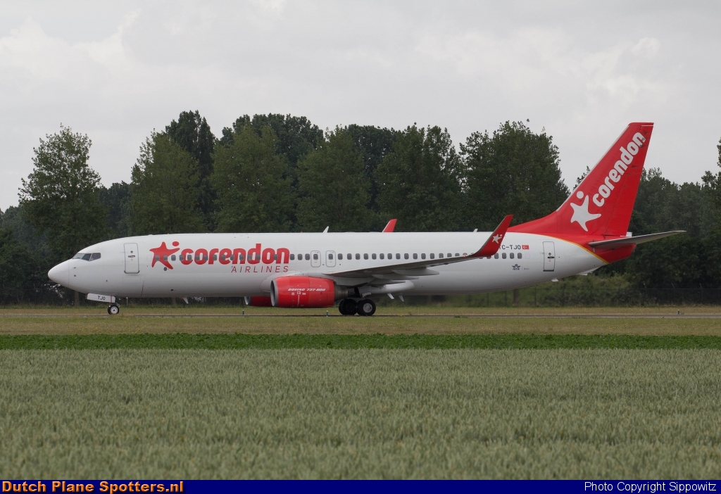 TC-TJO Boeing 737-800 Corendon Airlines by Sippowitz