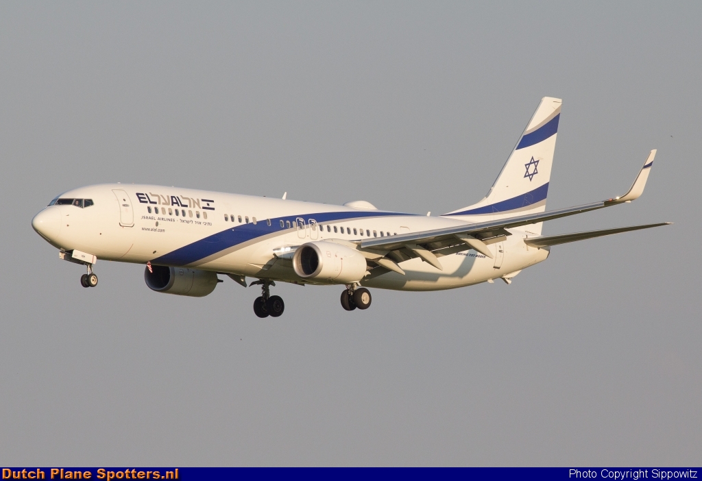 4X-EHH Boeing 737-900 El Al Israel Airlines by Sippowitz