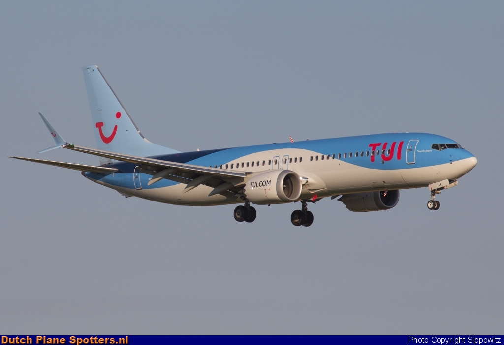 OO-MAX Boeing 737 MAX 8 TUI Airlines Belgium by Sippowitz
