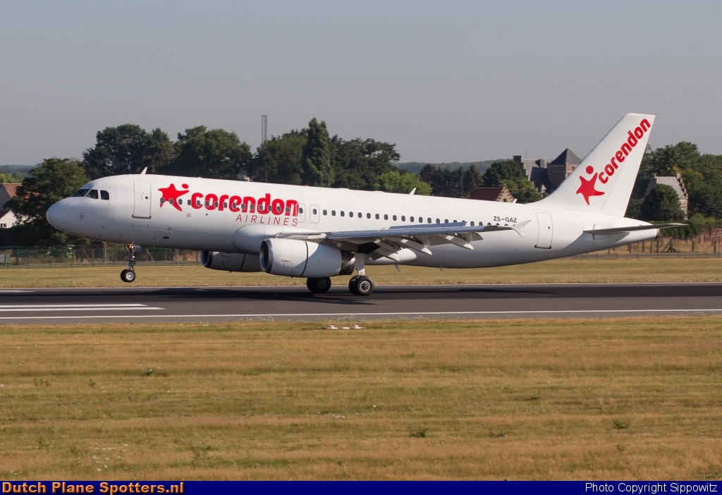 ZS-GAZ Airbus A320 Global Aviation (Corendon Airlines) by Sippowitz