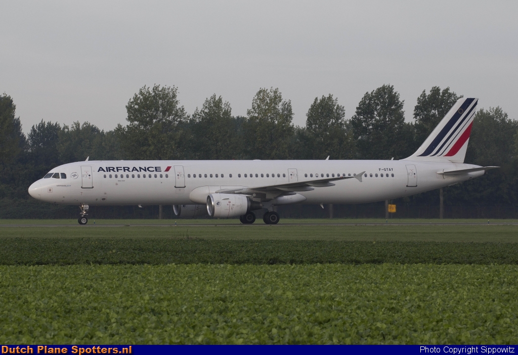 F-GTAY Airbus A321 Air France by Sippowitz
