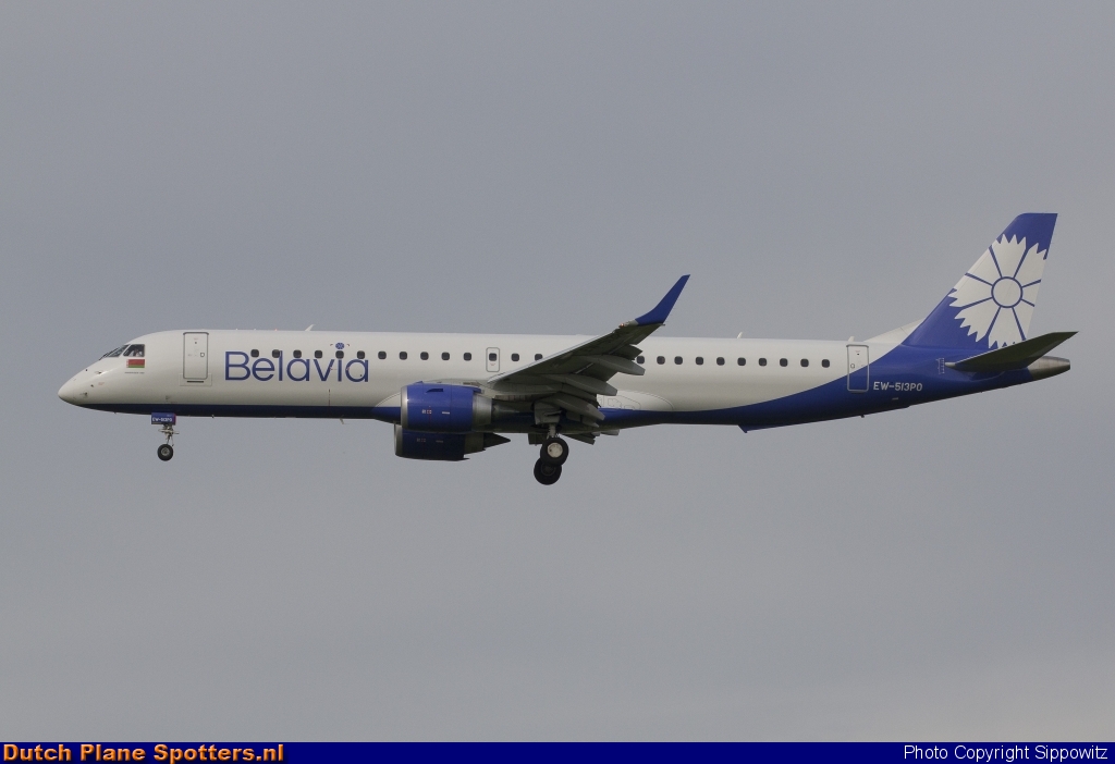 EW-513PO Embraer 195 Belavia Belarusian Airlines by Sippowitz