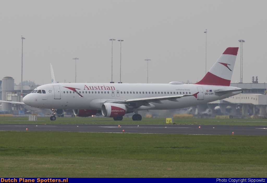 OE-LBN Airbus A320 Austrian Airlines by Sippowitz