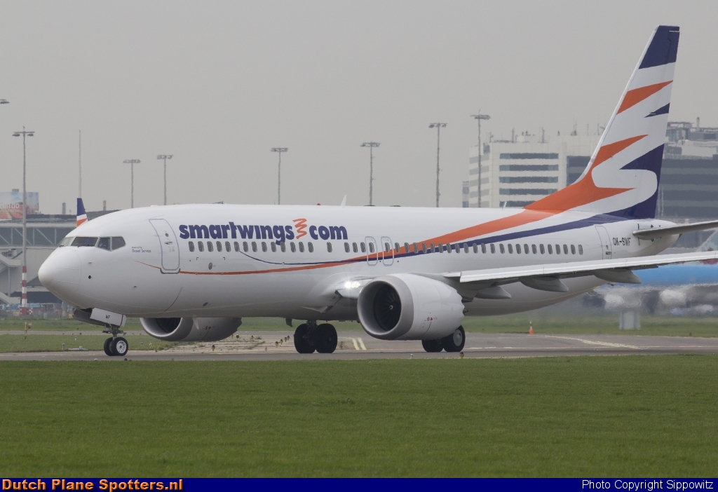OK-SWF Boeing 737 MAX 8 Smartwings by Sippowitz