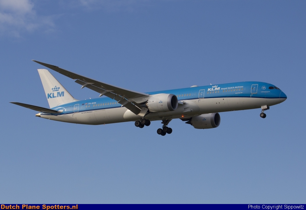 PH-BHN Boeing 787-9 Dreamliner KLM Royal Dutch Airlines by Sippowitz