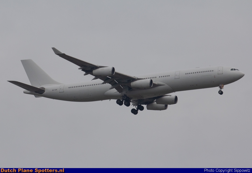 9H-SUN Airbus A340-300 Hi Fly Malta by Sippowitz