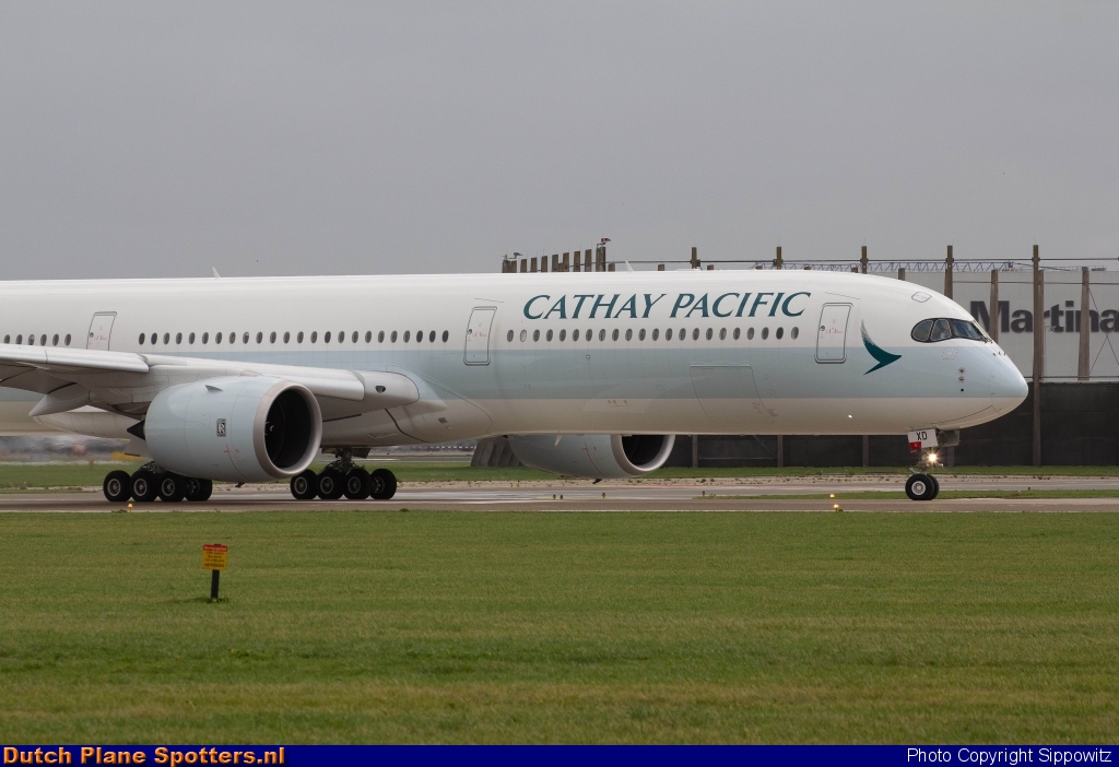 B-LXD Airbus A350-1000 Cathay Pacific by Sippowitz