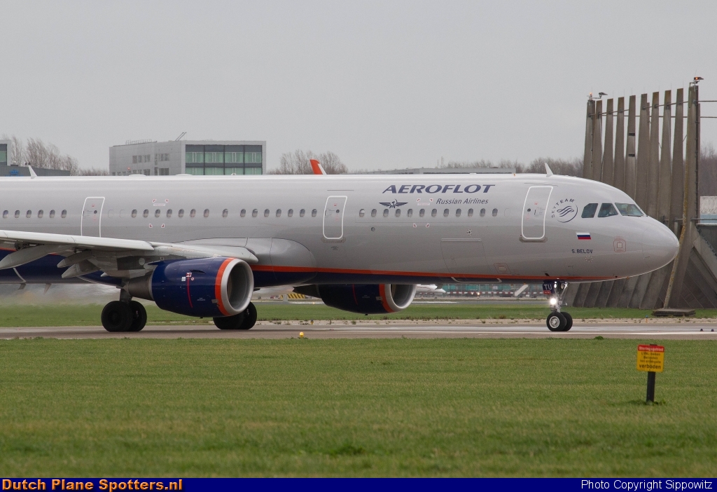 VQ-BTU Airbus A321 Aeroflot - Russian Airlines by Sippowitz