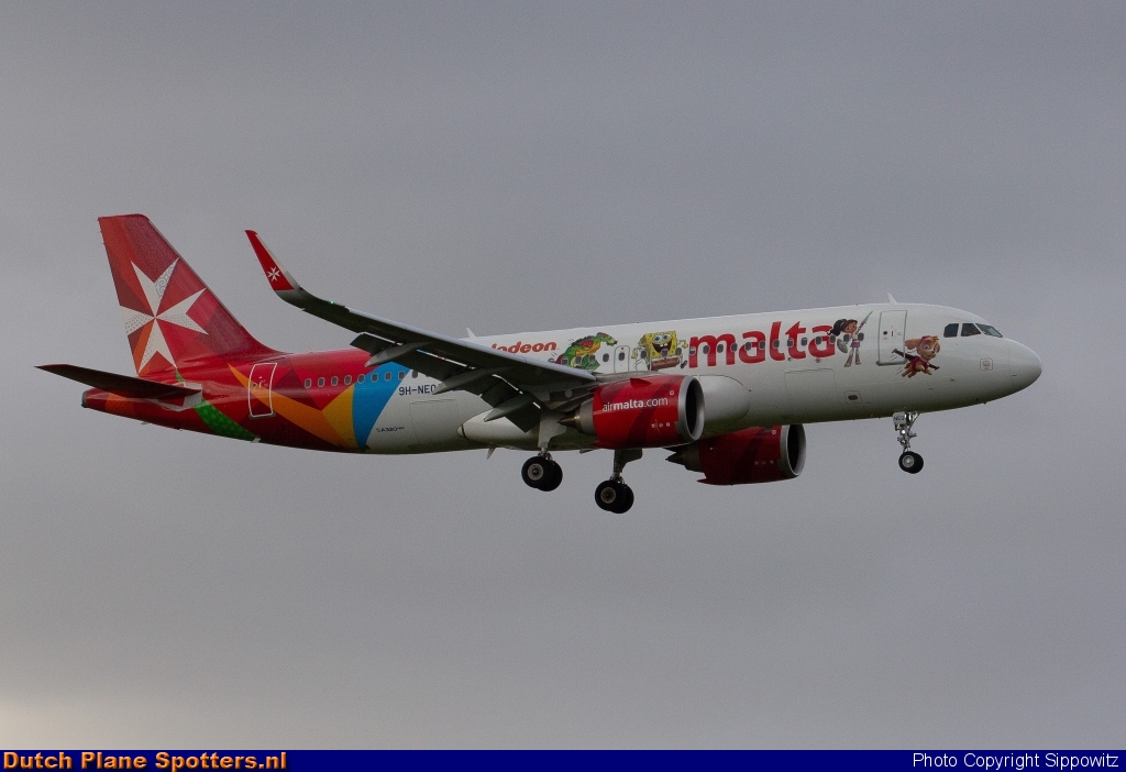 9H-NEO Airbus A320neo Air Malta by Sippowitz