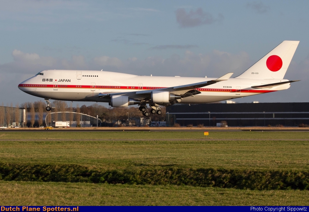 20-1101 Boeing 747-400 Japan - Government by Sippowitz