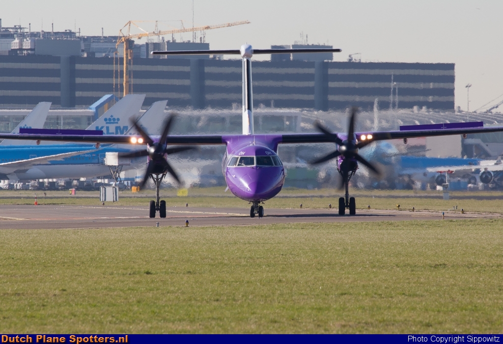 G-ECOH Bombardier Dash 8-Q400 Flybe by Sippowitz