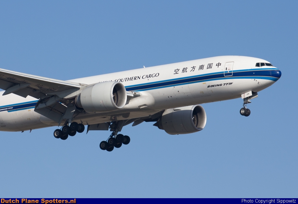 B-2028 Boeing 777-F China Southern Cargo by Sippowitz