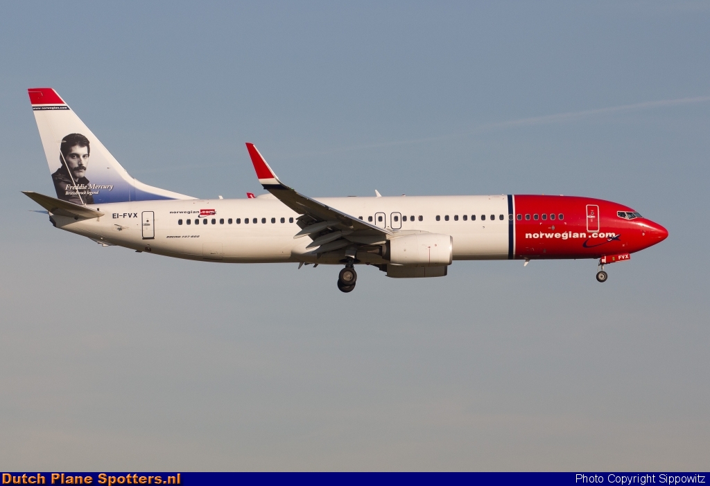 EI-FVX Boeing 737-800 Norwegian Air International by Sippowitz