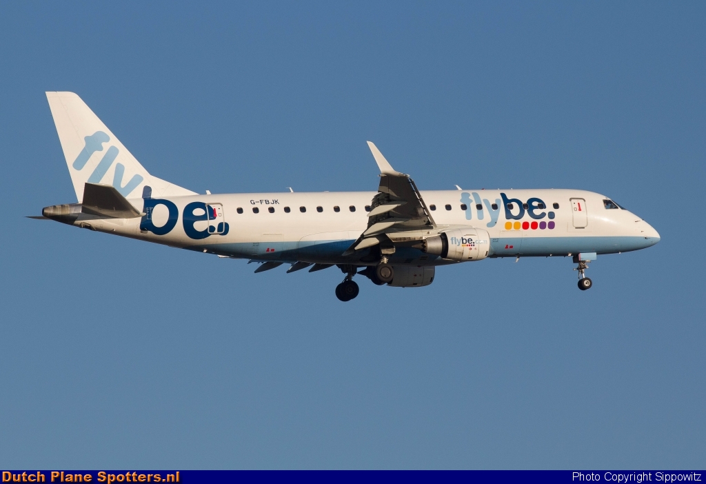 G-FBJK Embraer 175 Flybe by Sippowitz