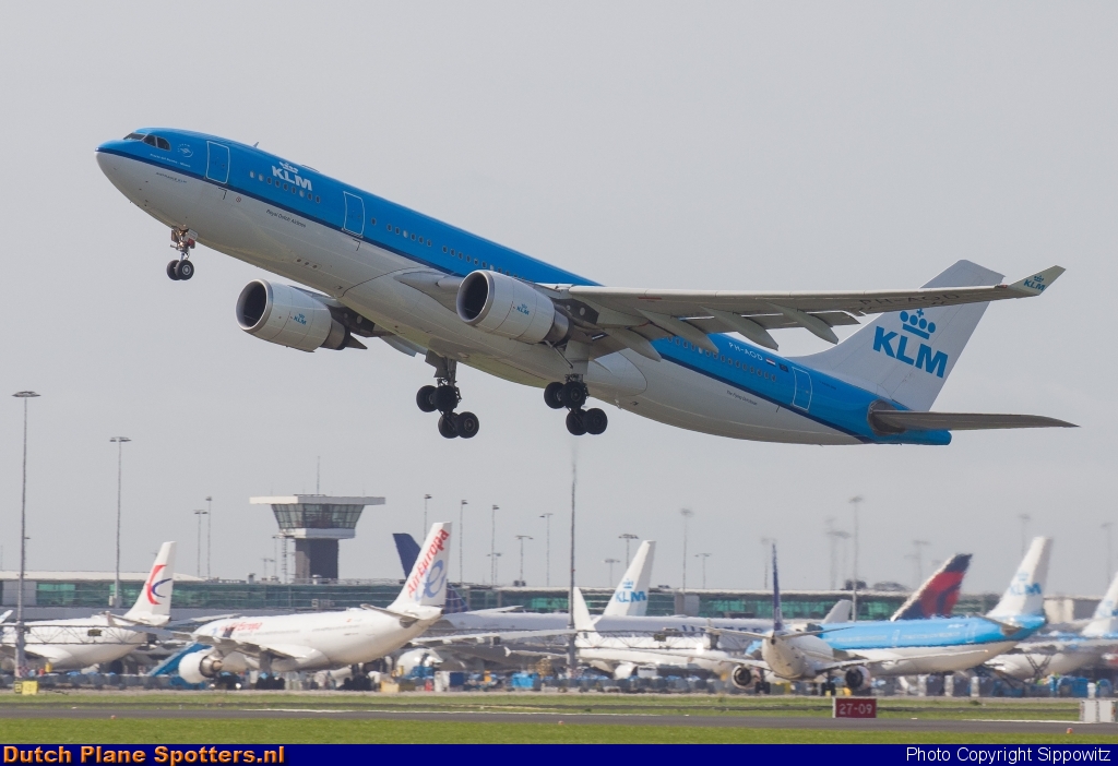 PH-AOD Airbus A330-200 KLM Royal Dutch Airlines by Sippowitz