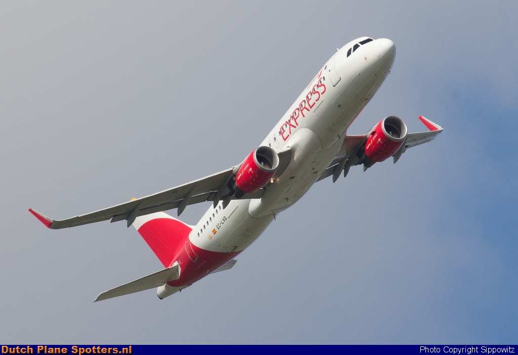 EC-LVQ Airbus A320 Iberia Express by Sippowitz