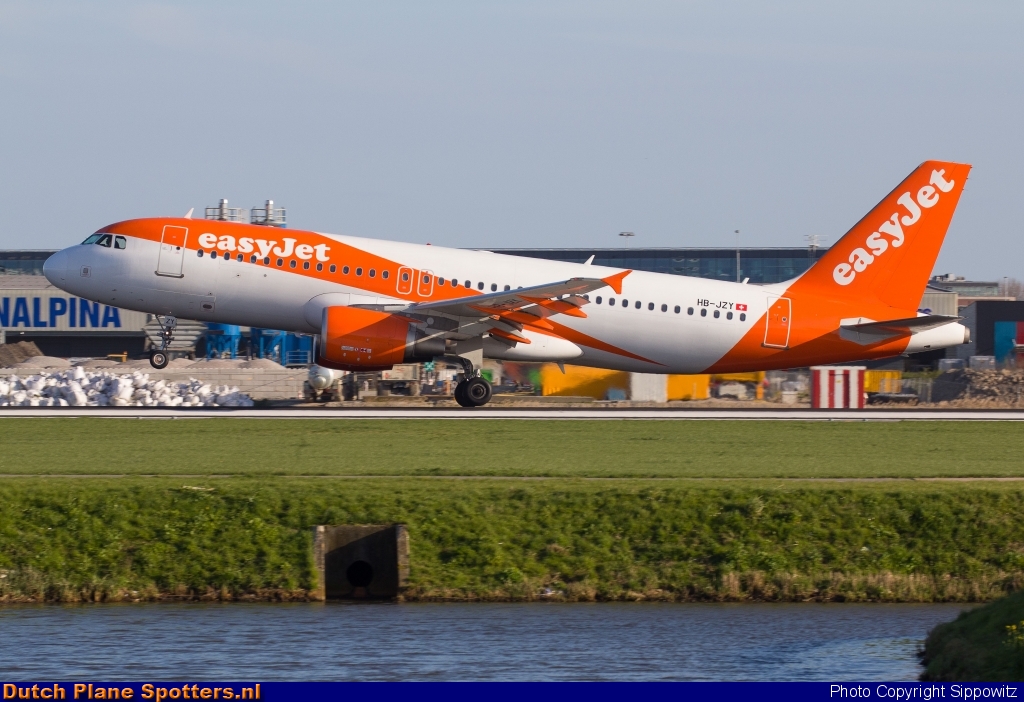 HB-JZY Airbus A320 easyJet Switzerland by Sippowitz