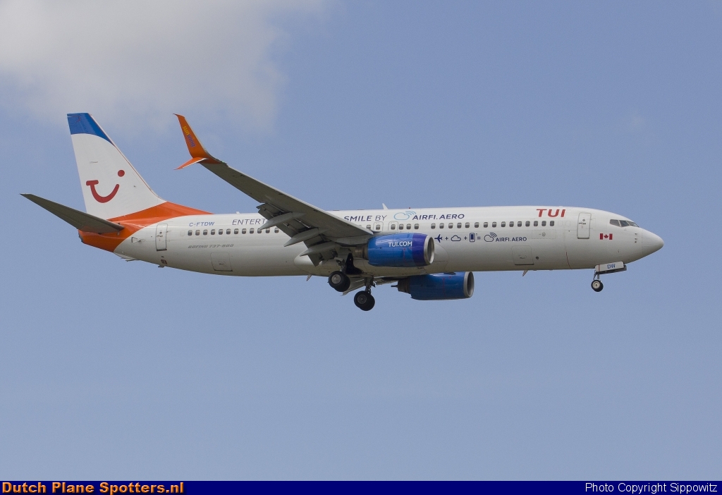 C-FTDW Boeing 737-800 Sunwing Airlines (TUI Airlines Netherlands) by Sippowitz