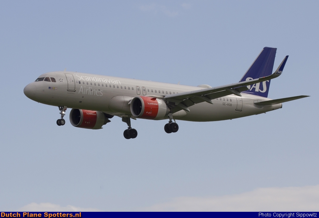 SE-ROB Airbus A320neo SAS Scandinavian Airlines by Sippowitz