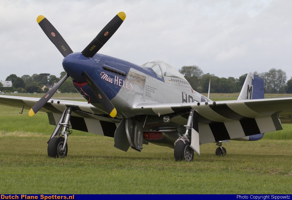 G-BIXL North American P-51D Mustang Private by Sippowitz
