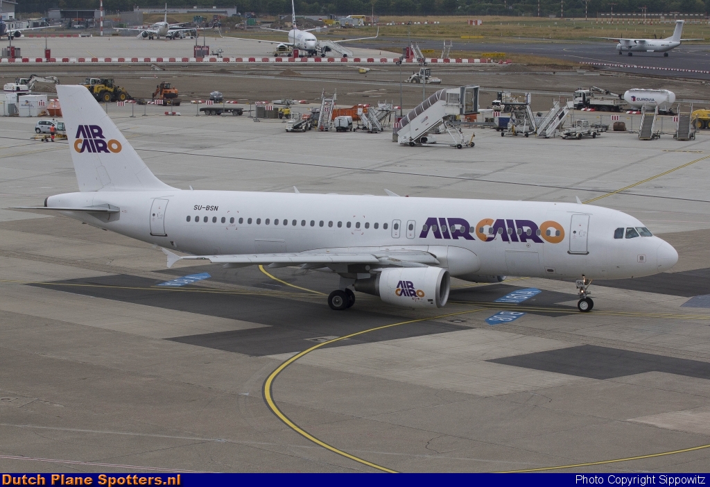 SU-BSN Airbus A320 Air Cairo by Sippowitz