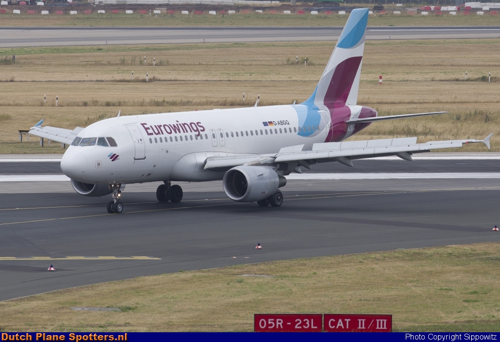 D-ABGQ Airbus A319 Eurowings by Sippowitz