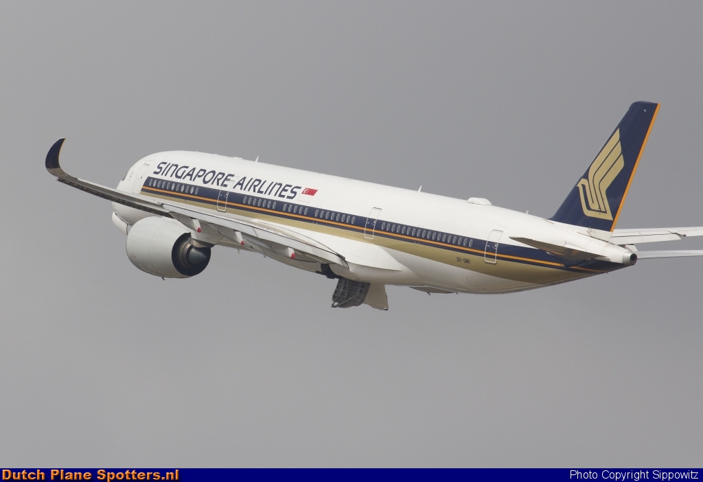 9V-SMH Airbus A350-900 Singapore Airlines by Sippowitz