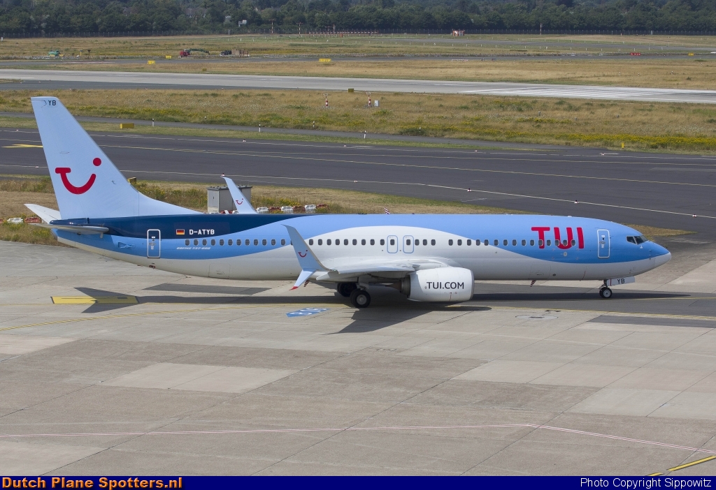 D-ATYB Boeing 737-800 TUIFly by Sippowitz