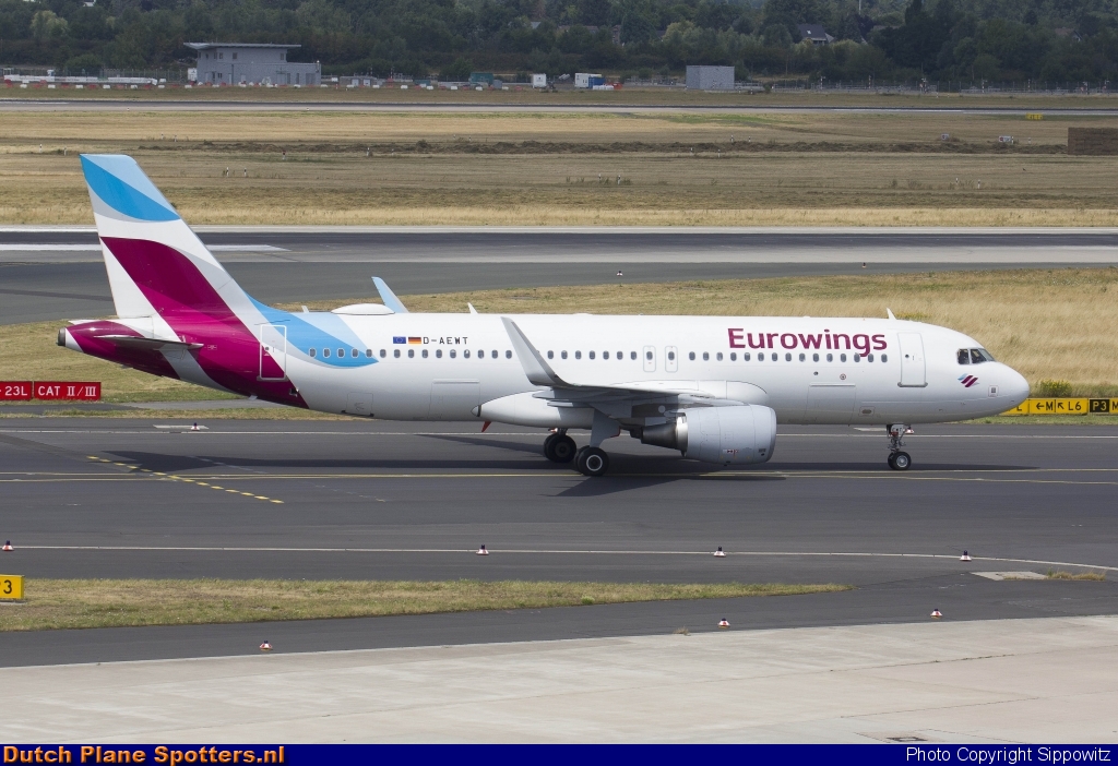 D-AEWT Airbus A320 Eurowings by Sippowitz