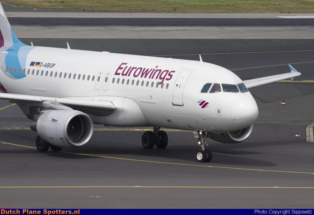 D-ABGP Airbus A319 Eurowings by Sippowitz
