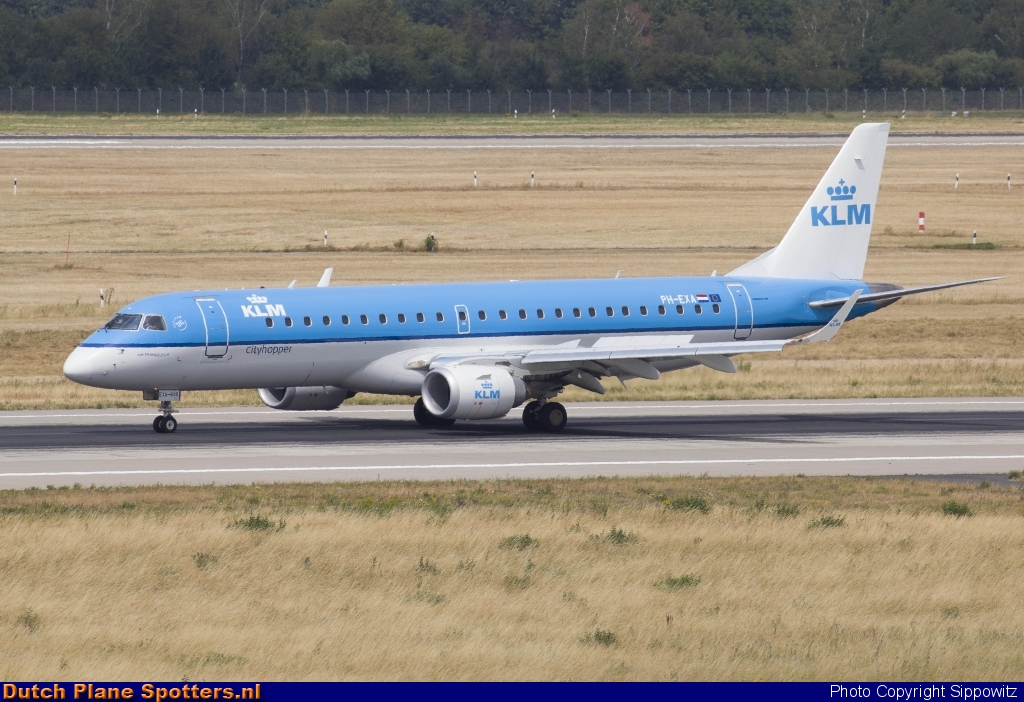 PH-EXA Embraer 190 KLM Cityhopper by Sippowitz